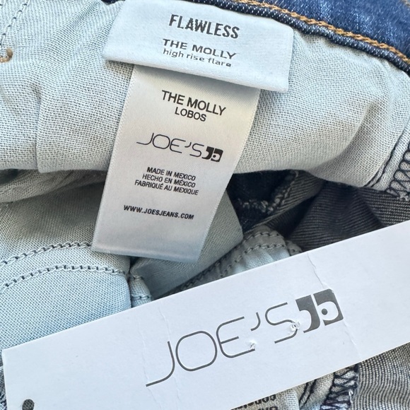 Joe’s Jeans The Molly High-Rise ‘70s-inspired Flare Wide Leg Stretch Denim Jeans - Picture 9 of 11